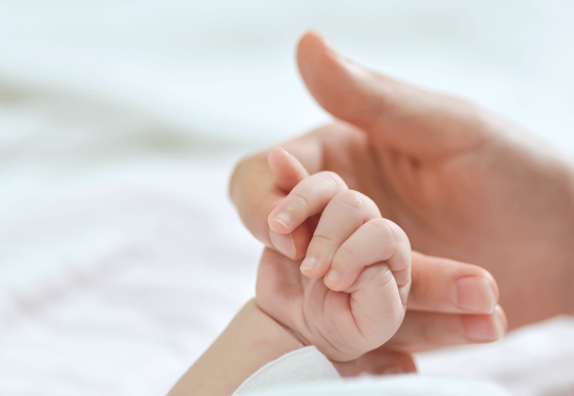 main femme et bebe